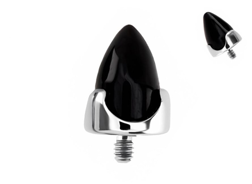 Накрутка Spikes Black Onyx 1.2 мм